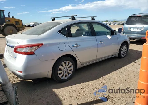 2013 Nissan Sentra S из США, поврежденный, VIN 3N1AB7AP3DL686307
